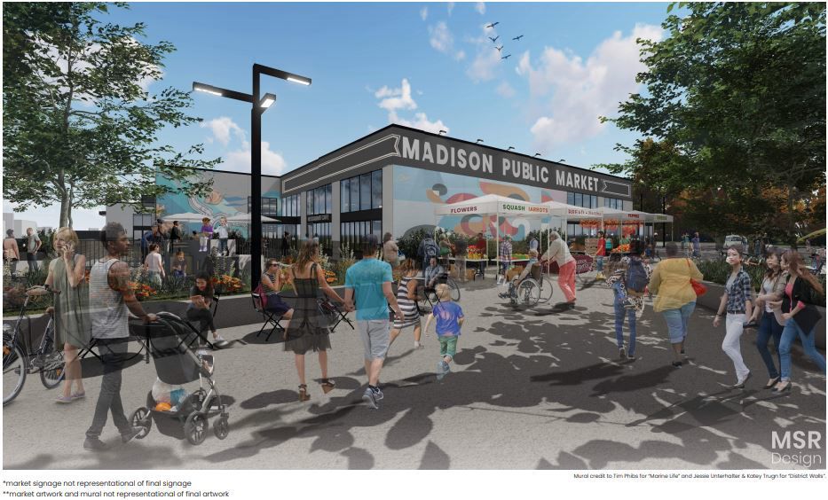 Madison Public Market design